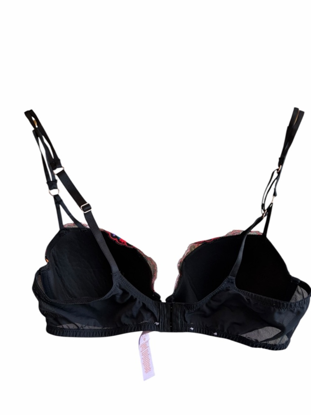 Savage X Fenty Steamy Floral Padded Lace Balconette Bra 36D - Picture 4 of 7